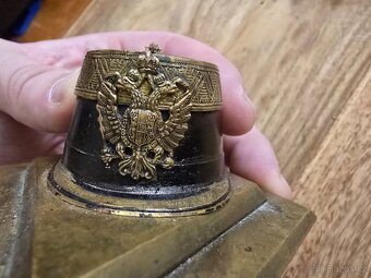 KRASNÉ STARÉ MOSAZNÉ TĚŽÍTKO ČAKO RU - 8