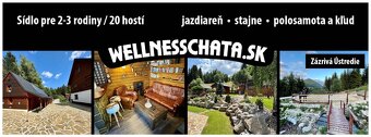 RD + wellnesschat pro 2-3 rodiny, NP jen hod. od hranic - 8