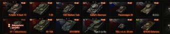 Účet World of tanks (WOT) - 8
