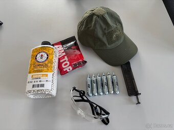 APS Black Hornet CO2 GBB Airsoft + combat belt - 8