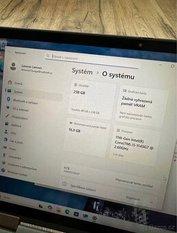 Lenovo ThinkPad X13 Yoga Gen 2 – i5 / 16 GB / 256 GB SSD – D - 8