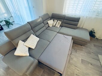 Krásná rohová sedací souprava Greco-pravý roh - 8