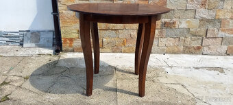RETRO Menší kulatý stůl - 8