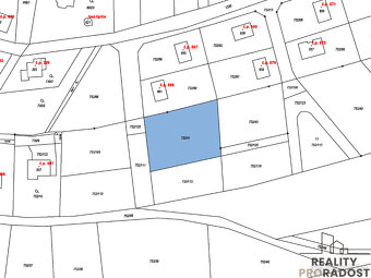 Prodej stavebního pozemku 1671 m2 v Jistebníku - 8