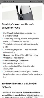 Nový multifunkční zastřihovač Babyliss - 8