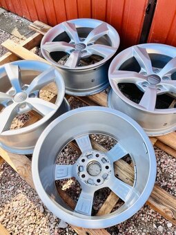 5x112 R16. originál alu sada Audi A6 4G model 2015 TOP STAV - 8