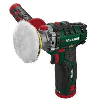 Aku leštička Parkside V12 s baterií a nabíječkou - 8