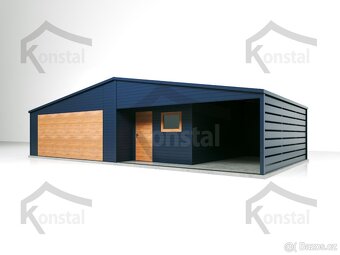 12x6 - SUPERLINE-ULTRA - šikmá střecha - prolemovaný přístře - 8