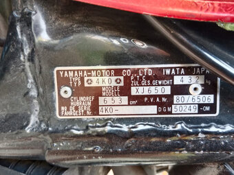 Yamaha XJ 650 - 8