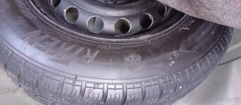ORIGO OCELOVÉ DISKY + ZIMNÍ 90% pneu 175/70R13+POKLICE - 8