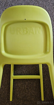 Dětská plastová jídelní židle, židlička Ikea Urban - 8