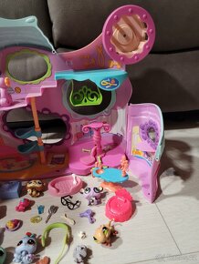 Littlest petshop lps sada,velký domeček, zvířátka a doplňky - 8