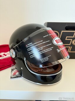 Prilba- Bell Bullitt gloss black - NOVÁ Veľkosť S - 8