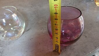 Retro kulovité sklenky na whisky 200ml - 8