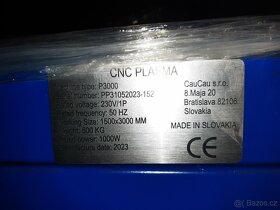 CNC Plazma Kompas P3000 + Powermax 105A - 8
