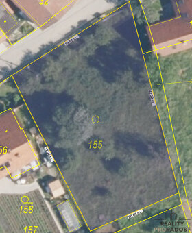 Prodej pozemku k výstavbě rodinného domu 978m2 v centru Habr - 8