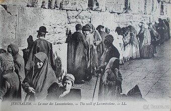 Pohlednice Levy & Fils , Paris - Jerusalem - 1919 - 8
