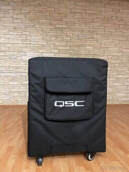 KOMPLETNÍ SESTAVA QSC - mix, aktivní subwoofer, aktivní boxy - 8