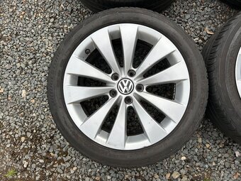 Alu orig letní sada VW Phoenix 5x112 8J ET41 225/45 R17 - 8