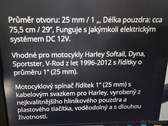 Moto univerzální spínače na chopper - 8