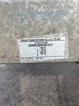 Plato Niewiadow 2700kg BR 14K - 8