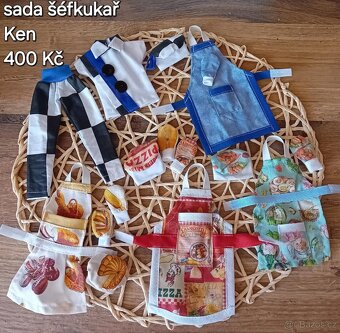 Barbie Sady oblečků zaměstnání, povolání - 8