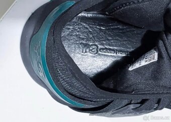 Adidas Y3 Qasa Black Green US10/44/UK9.5 - 8