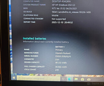 HP Elitebook 850 G3 i5.6300U 15,6" - 8