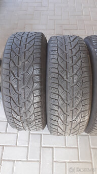 alu disky BMW 5x120 r17, zimní pneu 225/55/17 6mm - 8
