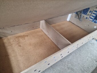 Postel z Uloženým Prostorem 180x200 výška 50 cm - 8