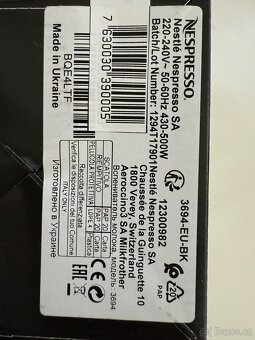 Nespresso Aeroccino 3 – nový, originálně zabalený - 8