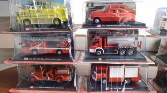 Hasičské modely AMERCOM 60 kusů Hasiči - 8