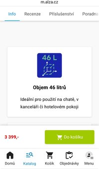 Malá a úsporná lednice zn.Siguro MB-A160W Bulk v plné záruce - 8