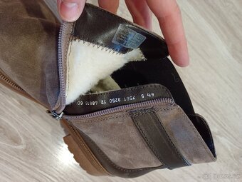 Dámské zimní kožené boty Ara, nenošené - 8