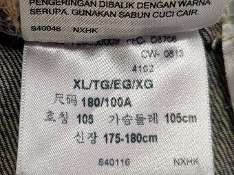 Pánská džínová bunda Levi's Trucker XL džíska 1176 - 8