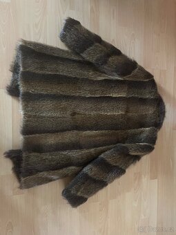 Kožich z pravé nutrie, vel. asi 42/44 - 8