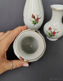 Sada nádherných porcelánových váz Seltmann Weiden "Wien" - 8