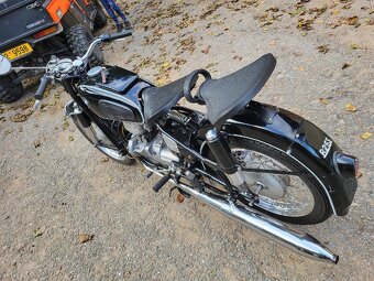 BMW R26 1956, všechny čísla shodné,včetně bílé SPZ a TP - 8