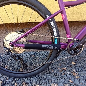 Dětské kolo MRX 27,5" Barbus rám 15" převody SH 1x10 fialo - 8