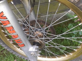 kompletní předek yz 125, 1987 - 8