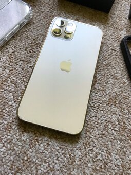 Apple Iphone 12 PRO 256GB GOLD ✅ bat: 98% - KRÁSNÝ STAV - 8