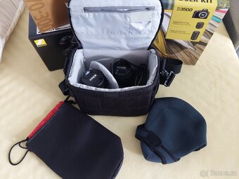 Nikon D3500 + 2 objektivy s příslušenství - 8