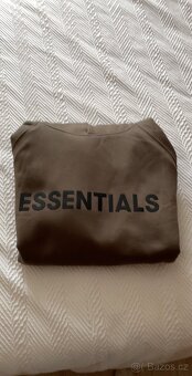 Essentials mikina - M (165-180cm) - hnědá - 8