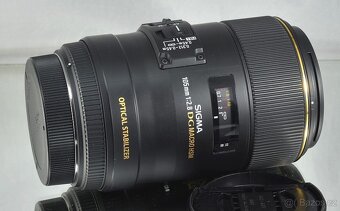 pro Canon-Sigma 105mm f/2,8 EX DG OS HSM MACRO 1:1 - 8