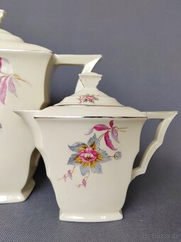 Starožitný porcelánový čajový servis od MZ Art Deco - 8