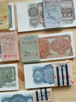 Bankovky 1953, 1961 unc stav - 8