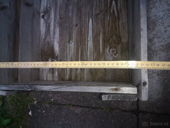 stará dřevěná bedna - nápis: ŽITNÁ KÁVA ČÁSLAVKA - 8