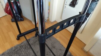 Dvojitý teleskopický věšák - němý sluha - 8