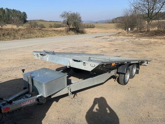 Autopřepravník 4x2m, 2700 kg, sklopný - 8