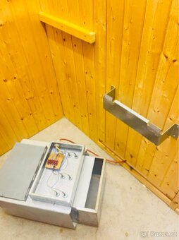 Finska sauna Karibu 2x2m 8kW - 8